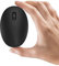 Uiosmuph MINI piccolo ricaricabile computer mouse senza fili, 2.4 GHz viaggio silenzioso mouse ottico con ricevitore USB, auto sleep, 3 pulsanti, 1000 dpi per laptop/PC(Nero)