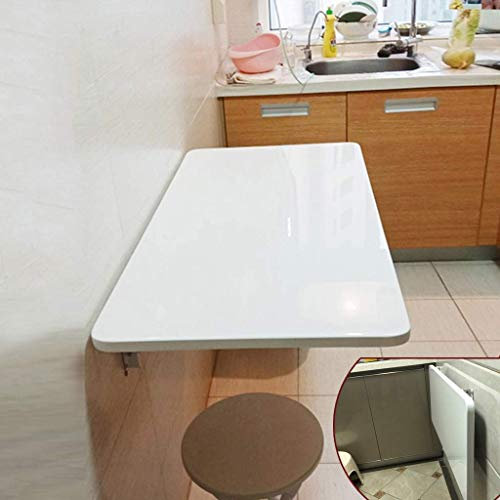 RALIRA Klappbarer, an der Wand montierter Klapptisch, Computertisch, Kindertisch, Schreibtisch, Küchen-Esstisch, Bockschreibtisch ()