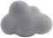 Herfair Kuschelkissen Wolken Kissen Weiche Flauschige Wolkenform Schmusekissen Sofakissen Memory Kissen Dekokissen für Kinderzimmer Schlafzimmer (Grau)