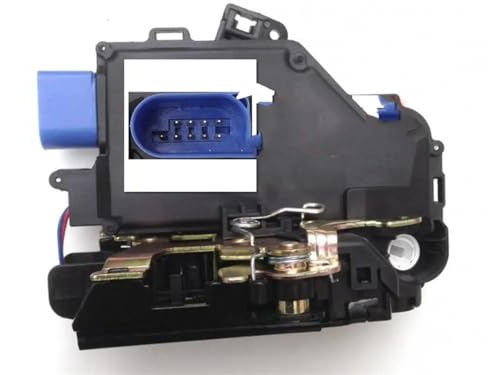 Türschloss Stellmotor Für Golf 5 V MK5 Für Für Sitze Für Leon Für Toledo Für Skoda Für Octavia Vorne Links 3D1837015 Türschloss Antrieb Zentralen Mechanismus(Farbe:Front Left)