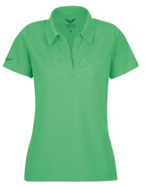 TRIGEMA Poloshirt ohne Knopfleiste