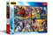 Trefl 4-in-1: Batman in Action - 4 x 250 Pieces-Set of Four Jigsaw Puzzles for Boys, Multicoloured, 13310