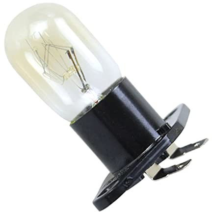 XFUYI 230V 20W Bombilla para Horno microondas Iluminación para refrigerador Bombilla LED con Base Bombilla de Repuesto para electrodomésticos de Alta Temperatura Plástico + Vidrio