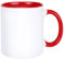 Hoj727 - Taza de graduación personalizada con nombre, clase de 2025, para graduación de secundaria, universidad, doctorado, taza de café para graduados (rojo, talla única)