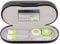 ERINGOGO Portable 2-in-1 Glasses Case for Travel Black Storage for Lenses Eyewear Accessories