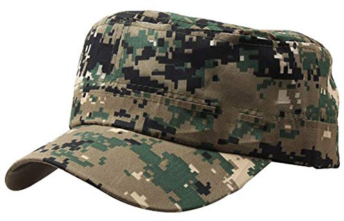 Ymxygz Militärhut Army Camo Baseball Cap Cadet Flat Caps Für Jagd Angeln Outdoor-aktivitäten