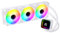 TinyBagel Liquid Freezer III Pro 360 A-RGB (Black) - AIO CPU cooler, 3 x 120 mm Water cooling, 38 mm radiator, PWM pump, VRM fan, AMD AM5/AM4, Intel LGA1851/1700 Contact-白色