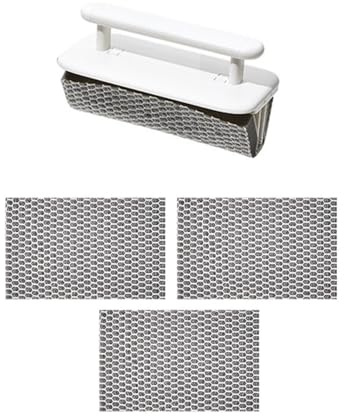 DimyFew Folding Cleaning Brush for Kitchen Tile Removal, Shower, Handheld Crevice Cleaner