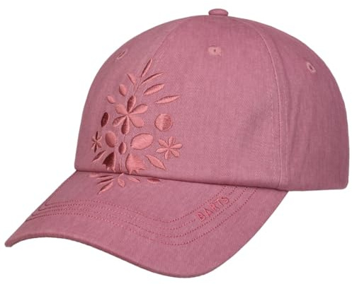 Barts Smoothe Cap Basecap Baseballcap Baumwollcap Damen/Herren - Metallschnalle, mit Schirm Frühling-Sommer Herbst-Winter Frühjahr Sommer Herbst Winter - One Size pink