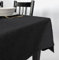Rollmayer Hersteller abwaschbar Tischdecke Wasserabweisend/Lotuseffekt (Melange Grafit 22, 150x220cm) Leinenoptik Tischtuch mit pflegeleicht Fleckschutz, Rechteckig, 4 Farbe & Größe wählbar