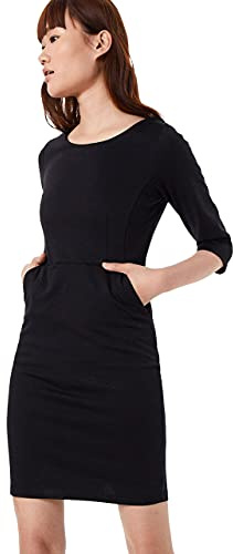 ICHI Women's Kate Slim Dr Dress, Black (Black 10001), Small
