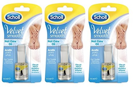 Scholl Set of 3 Velvet Smooth Nail Care Oil Three Pack