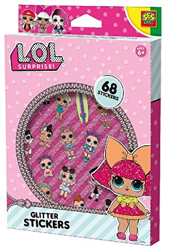 Glitter stickers LOL SES (14191)