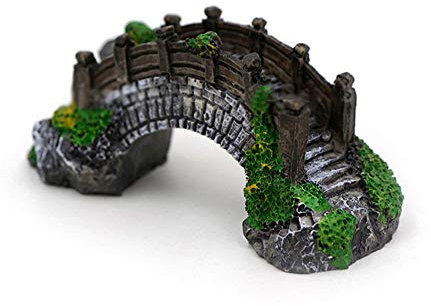 Aofocy 1 Pcs Aquarium Résine Arch Bridge Pont Artificielle Modèle pour Fish Tank Aquarium Sand Table Decor