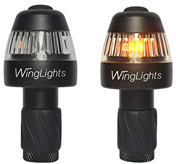 CYCL WingLights 360 Fixed, Frecce Luce di Posizione per Bicicletta Unisex, Nero, Taglia Unica