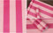 PoetryHome Self Adhesive Vinyl Red Pink Stripe Contact Paper Peel and Stick Wallpaper for Walls Kids Girls Nursery Bedroom 17.7x117 Inches