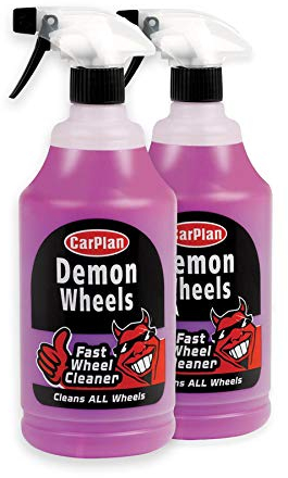 CarPlan Demon Wheels, Fast Wheel Cleaner, 1 Litre (Pack of 2)