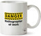 Hippowarehouse Danger Radiographer at Work Printed Mug Cup Ceramic 10oz