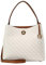 L.CREDI Handtasche Filiberta mit Label-Applikationen
