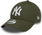 New Era New York Yankees MLB Kappe Baseball Damen Frau grün 9Forty Cap - One-Size