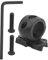 Astibym Helmet Flashlight Mount Helmet Flashlight Holder Plastic Torch Mount Flashlight Bracket for MICH/IBH/FAST(black)