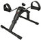 Mini Heimtrainer Faltbar, Bewegungstrainer Pedaltrainer Pedal Exerciser,Einstellbarer Widerstand,Indoor Fitness Arm und Bein (Schwarz)