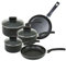 Prestige Safecook 5 Piece Pan Set with Steam Release, 14cm / 16cm / 18cm Saucepan and 20cm / 24cm Fry Pans