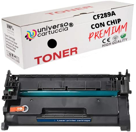 universo cartuccia® Kompatibler Toner 89A CF289A: Patrone mit CHIP Ersatz für 89A CF 289A HP Enterprise MFP M507 M507dn M507n M507x M528 M528dn M528c M528z