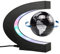 BEBEVOGUE Magnetic Levitation Floating Globe with LED Light Anti Gravity Levitating World Map Office Home Bedroom Desk Gadget Decor Unique Birthday Gift for Men Kids HUsband Boss (Sliver) (BLACK)