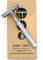 Parker Safety Razor, Model 78R 3-Piece Closed Comb Safety Razor with 5 Parker Platinum Blades Included (High Luster Chrome)
