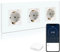 BSEED Smart ZigBee Steckdose, Energiekostenmesser, Alexa ZigBee Steckdose mit Verbrauchsmessung, 3 Fach Steckdose arbeitet mit Amazon Alexa und Google Home Weiß (Tuya ZigBee Hub erforderlich)