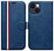OCASE for iPhone 13 Case, Premium PU Leather iPhone 13 Wallet Case Flip Phone Cover with[TPU Inner Shell][RFID Blocking][Card Holder] for the 6.1 Inch 2021 5G,Stylish Blue