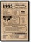 EQUIK PRODUCTS Jubiläumsposter 40 Jahre | Geburtstagskarte 1985 | Geburtstagsgeschenk für Männer und Frauen | Geburtsjahr 1985 | Vintage Poster | Dekoration und Geschenkidee | Zurück in 1985 (1985)