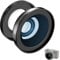 2 in 1 18mm HD Wide Angle/10x Macro Lens Compatible with Sony ZV-1F,Sony APSC ZV-E10 and A5000/6000 Series Cameras
