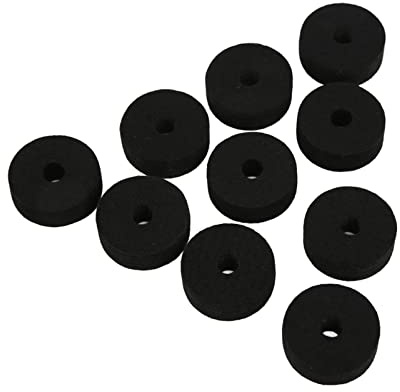 Rondelle in Feltro per Piatti da 20 Pezzi, Set in Feltro per Piatti, Feltri e Maniche per Piatti Cuscinetti in Feltro Antiscivolo da 4 Cm Accessori di Ricambio per Piatti per Set