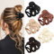 5 Stück matte Oktopus-Haarklammern,mittelgroß,starker Griff, rutschfest, neutral, matt, Spinnen-Oktopus, Jumbo-Haarspange für Frauen