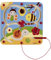 Eichhorn 100006844 - Magnetisches Schiebespiel mit Drehfunktion, ideales Beschäftigungsspiel für Unterwegs, Geschicklichkeitsspielzeug aus 100% FSC zertifiziertem Buchenholz, ab 3 Jahren