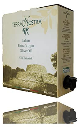 OLIO EXTRAVERGINE D'OLIVA IN BAG IN BOX DA 2 LT / 3 LT / 5 LT - 100% ITALIANO - ESTRATTO A FREDDO (Amabile/Delicato, 2 LT)