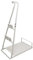 vhbw Staubsaugerhalter Ständer kompatibel mit Bosch Serie 6 Athlet ProSilcence 28V Max Akku-Staubsauger, Handstaubsauger Weiß