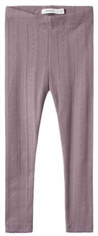 Name IT Mädchen Nmfjulia Legging Noos, Elderberry, 122 EU