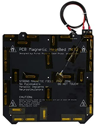 LUCKGONI Heizbett 3D Drucker Ersatz Heißbett 220W 24V für Prusa MK52 MK2.5 MK3 MK3S MK3S +