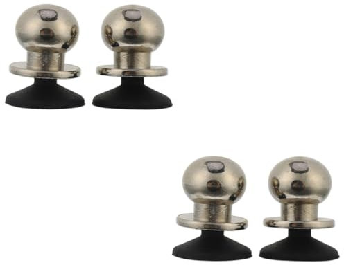 AUTSUPPL 4stücke Mobile Tablet Game Controller Metall Game Shortcut Buttons Groß Für Handy Und Tablet-spiele Verbesserte Spielsteuerung Hohe Sensitivität Stabiler Silikonboden Für