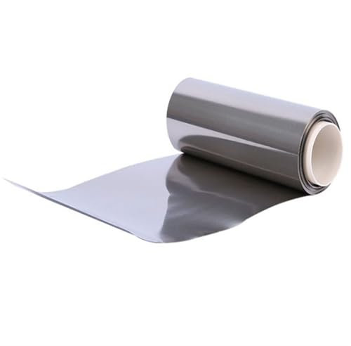 chapa Lámina de zinc de alta pureza, lámina de zinc, correa de zinc for laboratorio industrial, bricolaje, metalurgia, 0,01 mm chapa de grabado