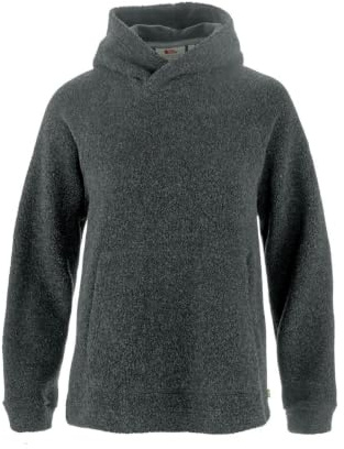 Fjällräven Kaitum Hoodie W Damen Fleecehoodie Kapuzenpullover Dark Grey grau