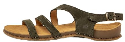 El Naturalista Damen Trekking Sandalen PANGLAO, Frauen Sandalen,Outdoorsandalen,sportsandalen,Sommerschuhe,Freizeitschuhe,KAKI,40 EU / 7 UK