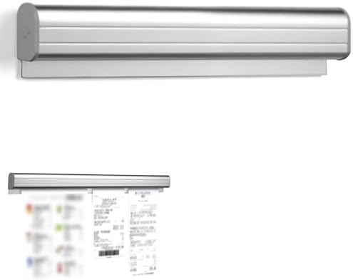 Bonhalter Gastronomie,Bonschiene Bonleiste,Gastronomie Bonhalter,Aluminium Bestellhalter Klemmleiste Zettelhalter Für Hold Orders, Küche Ticket, Bar, Büro, Bestellung, 30cm