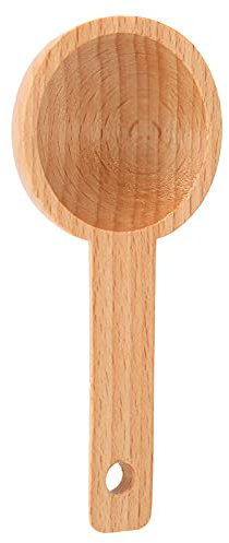 Holzmesslöffel, Kaffeebohne Schaufel Holz Esslöffel Holz Kaffee Kaffee Sale Salzlöffel Messschuppe für Heimküchen Restaurant