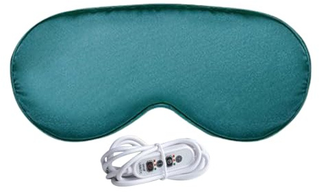 Augenwärmer-Kissen – Dampf-Augenmaske mit 3 Heizstufen | Light-Blocking Warmth Compress für Entspannung Sleep Meditation Abend Routine Night Care Gentle Eyes For Rel