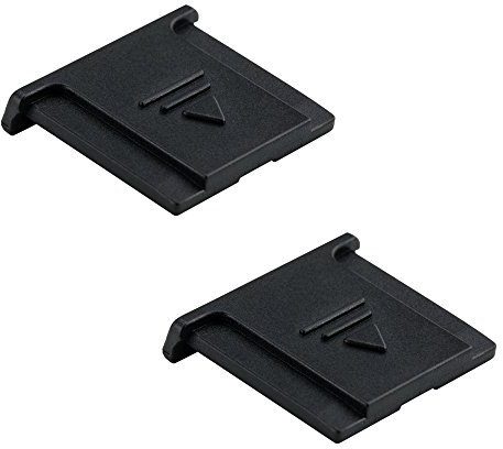 2 Pack JJC Blitzschuh Abdeckung für X Half X-HF1 X-S20 XH2 XH2s XH1 XT5 XT4 XT3 XT2 XT1 XE4 X-T50 XT30 XT30II XT20 XT10 X100VI X100V X100F GFX100RF GFX100SII GFX100S GFX100 GFX50S GFX50R XPRO3 Schwarz