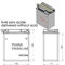 Motodak Batterie yb12al-a2 yuasa 12v12ah Classic l132 l77 h160 (sans Acide)